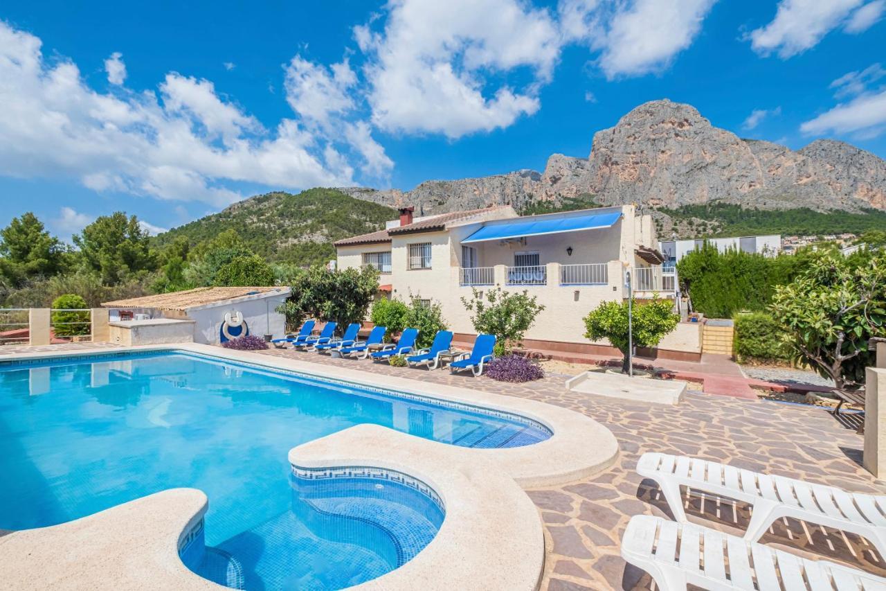 Espectacular Villa en La Nucía. Privacidad total. Polop de la Marina Exterior foto